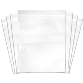 SNL Quality - 200 Bags 8" X 10" 2 MIL - Zipper Lock Reclosable Clear Disposable Plastic Bags, Strong