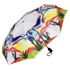 VON LILIENFELD Folding umbrella Franz Marc: "Blue Horse"