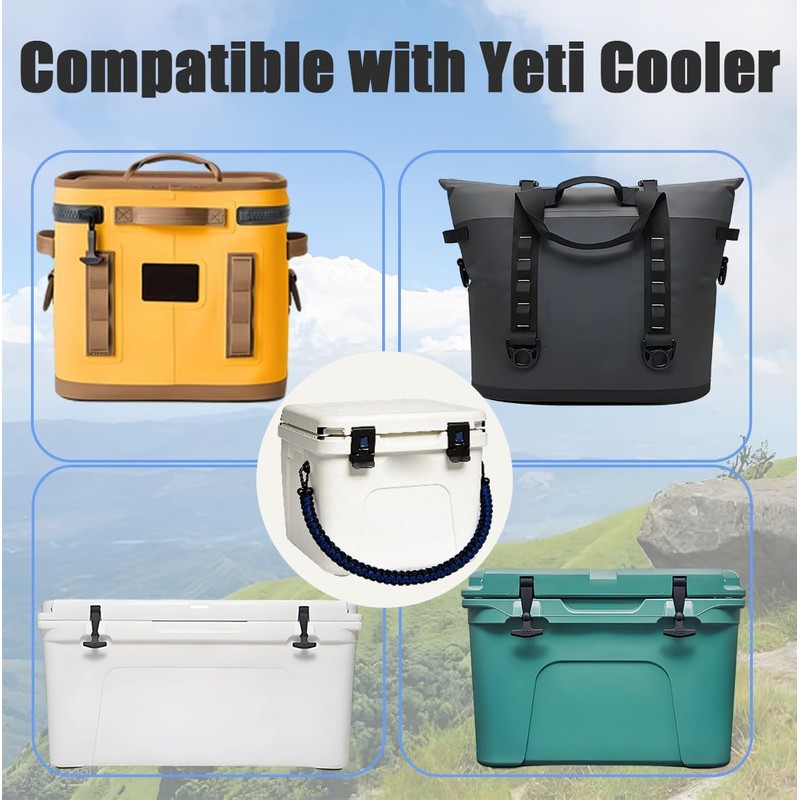 nsgglecher Shoulder Strap Compatible with Yeticooler & Engel-13qt and 19qt,
