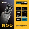 5x Twist Drill Bit Step Force Diameter 10.5 mm -