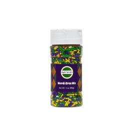 Mystic Sprinkles Mardi Grad Sprinkle Mixes (Mardi Gras Mix 3oz)