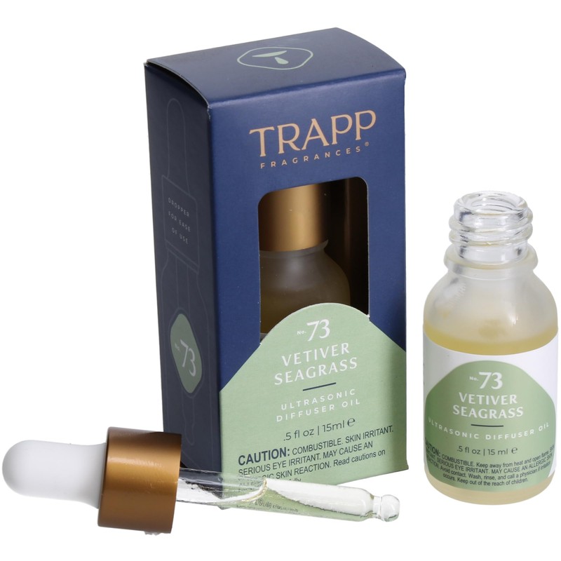 Trapp No. 73 Vetiver Seagrass 0.5 oz. Ultrasonic Diffuser Oil