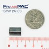 V Nails for Hardwood Picture Frames - 15mm (9/16 Inch)