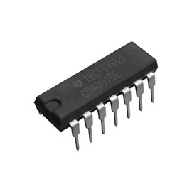 Circuito Integrado Chip IC CD4001BE Compuerta Lógica NOR Cuádruple CD4001 (5 Piezas)