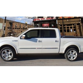 Made in USA! Compatible with 2004-2008 Ford F150 Crew Cab 5.5" Short Bed Body Side Molding Trim 1.5" Wide 4PC