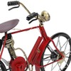 Red Mini Modern Bicycle Model Artwork Home Shop Decoration Ornament