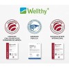 Wellthy Magnesio Marino Natural Marine Magnesium 120 Cápsula Sabor Neutro