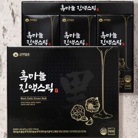 [Rosy Pro] Black Garlic Essence Stick 30 Packets Health Supplement Black Garlic Essence Stick Health Food, 450g, 1 Piece / [로지프로] 흑마늘진액 스틱 30포 건강보조식품 흑마늘진액스틱 건강식품, 450g, 1개