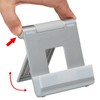 TRIXES Universal Aluminium Tablet Stand Foldable Adjustable iPhones iPads Android