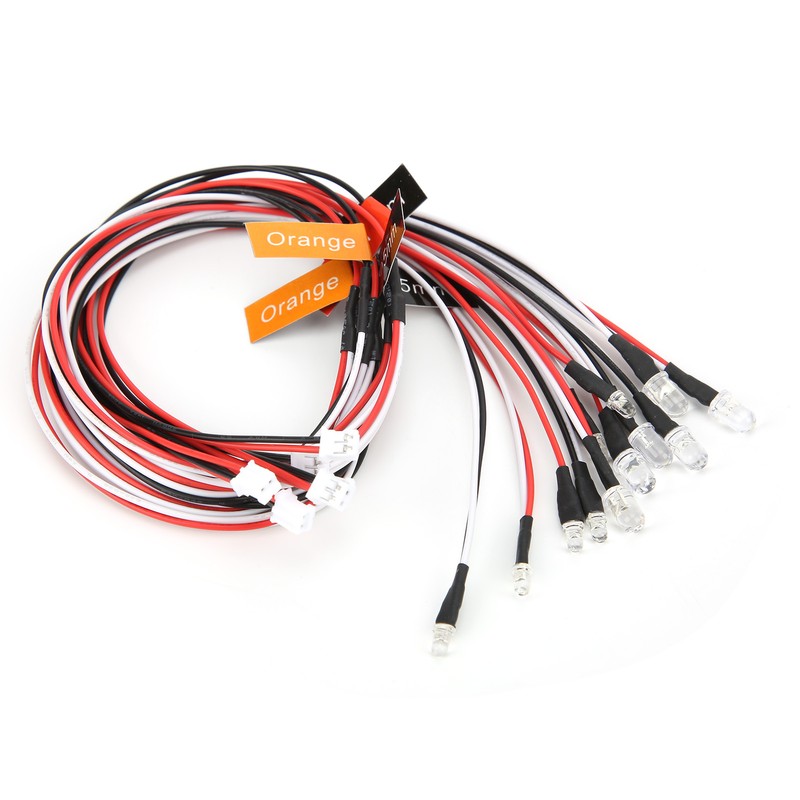 12 LED Flashing Bright Light Strobe Lamps Kit System for