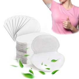 100 PCS Armpit Sweat Pads, Sweat Pads for Women and Men, Keep Underarm Dry - Antiperspirant Absorbent Odour Blocker Pads Armpit Dress Shields, Fights Hyperhidrosis, For Men & Women