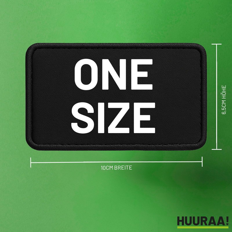 Huuraa Patch Golf Silhouette Gift Black Golf Present