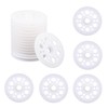 Pack of 100 Plastic Flat Washers 46mm Polypropylene Washers Foam