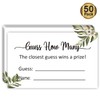 KONKAVA Guess How Many Game Cards, Baby Shower Game Cards