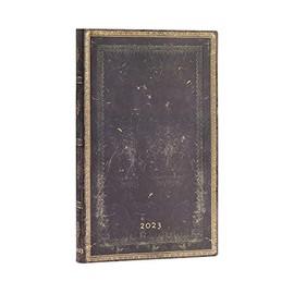 Arabica (Old Leather Collection) Maxi Day Planner 2023: Soft Cover, Flexible Binding, Horizontal Layout, 100 gsm, No Closure