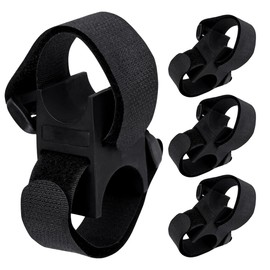 ESFUERZO Rod Holder for Car, Car, Fishing Rod, Bar Mount, Prevents Damage, Vibration Resistant, Ceiling, Rubber Base, Mounts Up to 1.6 inches (40 mm) Rod & Bar Diameter (2 Poles (Set of 4)