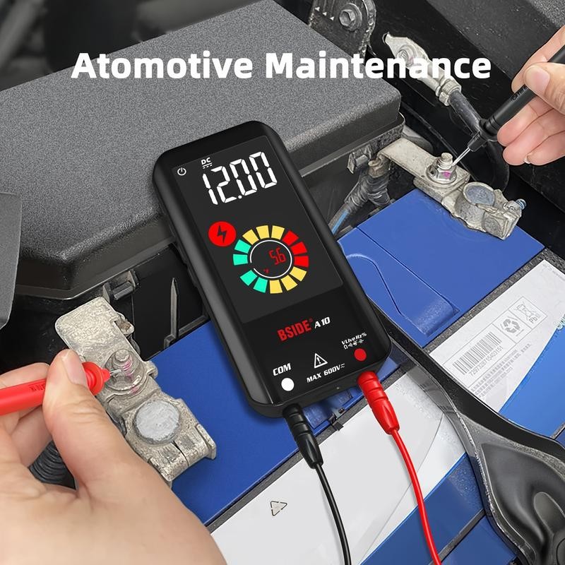 6000 Counts Intelligent Digital Multimeter - Long-Lasting Rechargeable, Advanced Smart,