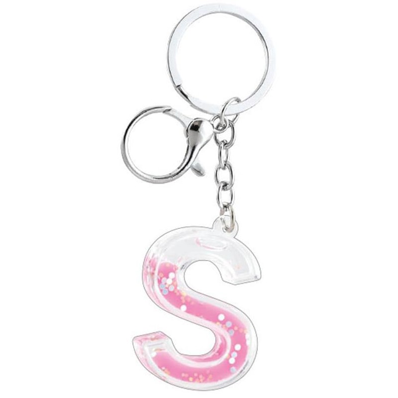 Klux Waterin Initial Keychain/S 123364