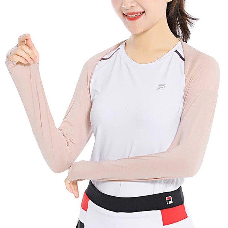 Lukeyarm Arm Cover, Women's, Bolero Style, UPF50+, Set of 2,