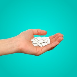 PUR Gum | Aspartame Free Chewing Gum | 100% Xylitol | Natural Wintergreen Flavored Gum, 55 Pieces (Pack of 1)