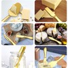 Premium Stainless Steel Gold Cheese Tool Set - 12 Piece
