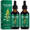 2 Pack Mullein Extract for Lungs Cleanse and Respiratory Support