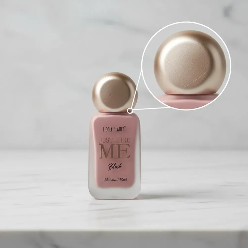 Blush Rubor Liquido Lonly Beauty Coral Claro