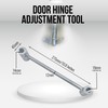 Door Hinge Gap Adjustment Wrench Tool - Universal Door Hinges