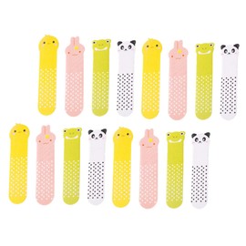 Beavorty Eva Nail Files for Boys and Girls Double-Sided Sanding Nails Adorable Animal Design Compact Manicure Tools Random Color