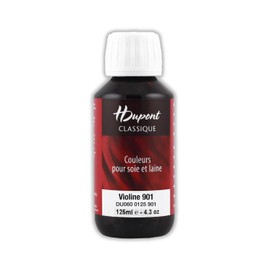 Hdupont Steam Fixed Silk Paints - 125Ml Bottles (More Colour Choices Available!) - 901 - Violet