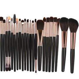 Juego De 22 Brochas Para Sombra De Ojos, Juego De Pinceles De Maquillaje, Proporcionando Una Aplicación, Brochas Glitz Y Glam, Para Bodas, Fiestas Y El Uso Diario