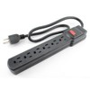 6 Outlet Surge Strip , Horizontal , 90 Joules, 36