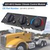 Meiclics Q21-6012 Trucks A/C Heater Climate Control Panel Compatible with