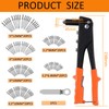 ChaneeHann Blind Rivet Pliers with Rivet Pliers Set, 120 Metal