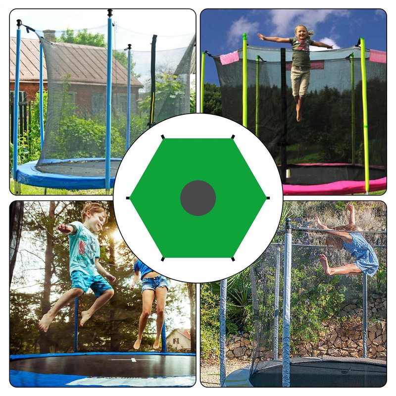 Trampoline Shade Cover for 8FT 10FT 12FT 14FT Trampoline,Sunshade Canopy