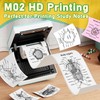 Phomemo Mini Sticker Printer, Mini Printer Sticker Maker Machine M02,