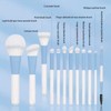 12pcs Makeup Brush Set Foundation Powder Concealers Eye Shadows Blush