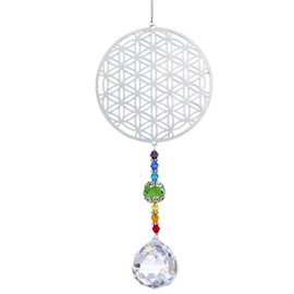 H&D Crystal Suncatcher, Tree of Life Window Decoration