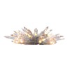 Kurt S. Adler Kurt Adler UL 30-Light Crystal Snowflake Treetop,