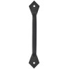 Maui 9" Square Solid Cast Iron handle for Barn door,