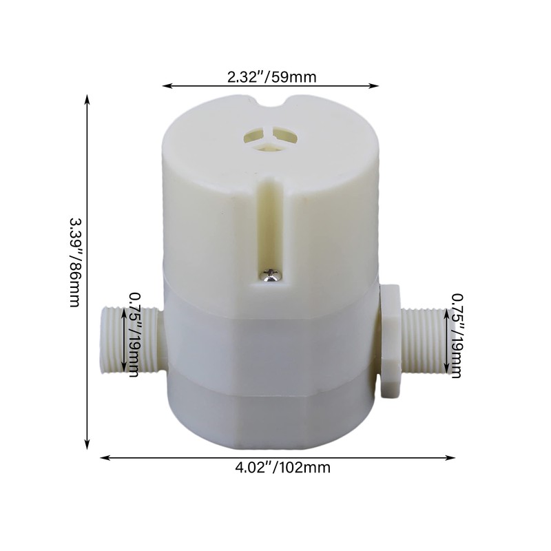 RDEXP Automatic 1/2" Water Level Control Valve - Float Valve