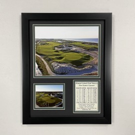 Legends Never Die, Inc. Ocean Course at Kiawah Island Golf Resort | 12"x15" Framed Photo Collage