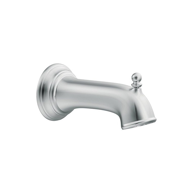 Moen 3857 Brantford Tub Spout with Diverter, 1/2-Inch Slip-fit CC