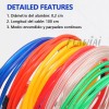 Feawiai Tira De Luces Led Neón Para Cable Led Trajes