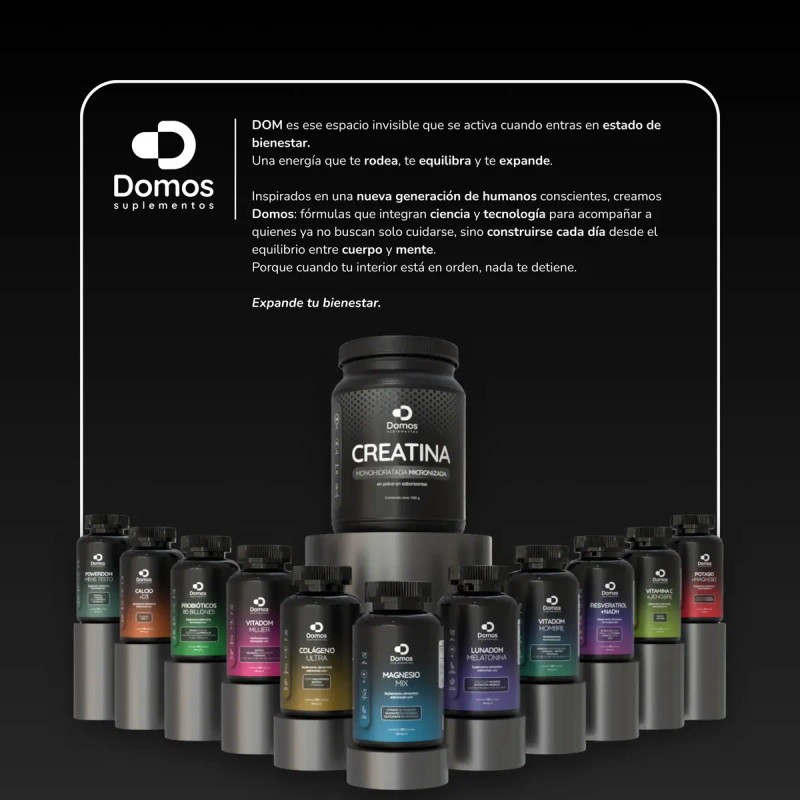 Domos - Melatonina + Citrato De Magnesio + Lavanda -120
