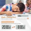 Visual Kitchen Timer Stopwatch with Progress Bar, Fast-Set Hour Minute