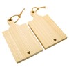 Santa Barbara Design Studio Charcuterie Boards Mini Paulownia Wood Serving