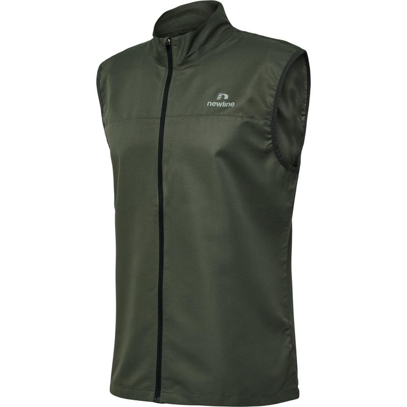 Newline Nwlbeat - Gilet da Corsa da Uomo, Senza Fluoro
