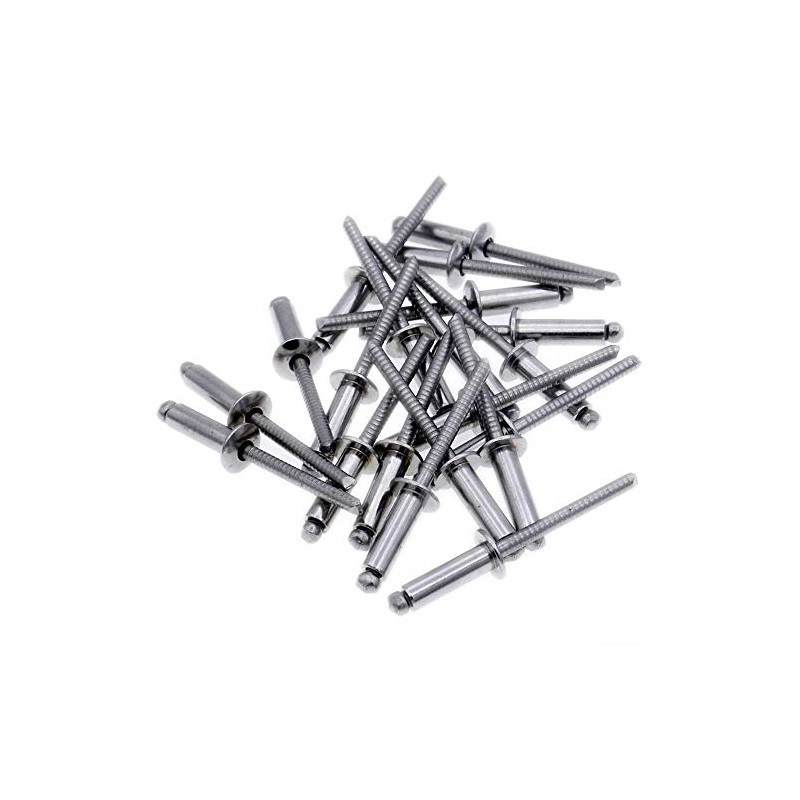 M3.2 (3.2mm x 16mm) Dome Blind Rivet - Stainless Steel
