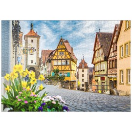 MyPuzzle Rothenburg ob der Tauber - Premium 1000 Piece Puzzle - MyPuzzle Special Collection by Puzzle Galaxy